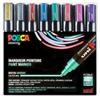Uni POSCA PC-5M sæt med 8 penne Metallic